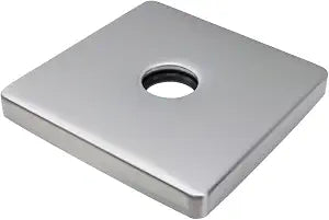 Antrader 3.5" Square Shower Flange Cover for Covering Gaps,Holes,1Pcs