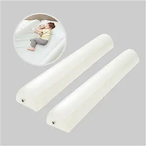 USHMA [2-Pack] Travel Bed Rails for Toddlers | Inflatable Bed Rails, Blow Up Portable Bed Rail for Kids | Toddler Bed Guard Rail for Full, Queen, King Size Beds | Bed Rail for Home, Hotel or Travel