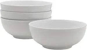 Everyday White Set of 4 Soup Cereal Bowls, 26 oz.