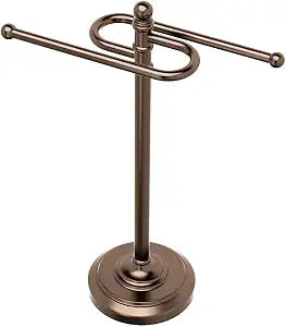 Gatco 1545BZ Countertop S-Style Towel Holder, Oil Rubbed Bronze