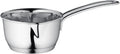 Kuechenprofi Stainless Steel Saucepan with Clad Bottom, 16-Ounce,Silver