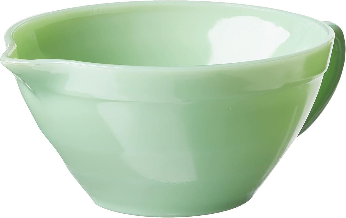 Jadeite Glass Collectionâ„¢ 1.25 Quart Mixing Bowl w/ Handle