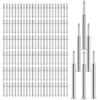 600Pcs Double Headed Skirting Nails with 6 Sleeve Tools