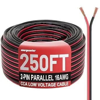 Energeaster 16 Gauge Wire, 16AWG Automotive Electrical Wire 250FT