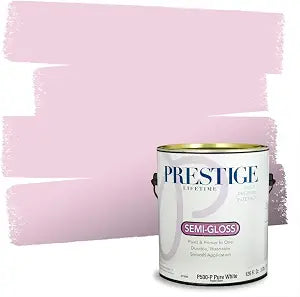 PRESTIGE Interior Paint and Primer in One, Cottage Rose, Semi-Gloss, 1 Gallon