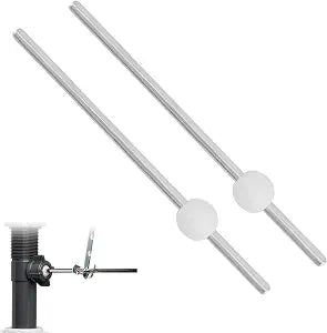 2pcs Lavatory Pop-Up Drain Center Piece Assembly for Danco & Price Pfister