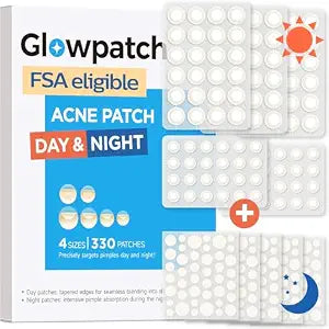 Invisible Pimple Patches for Face, Day & Night Acne Cover 330 Ct