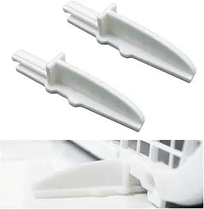 Replacement for Lasko Box Fan Feet, Anti-tip Foot White, Set of 2 Pcs