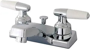 Kingston FB201 4" Centerset Bathroom Faucet, Polished Chrome