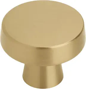 Amerock 1-5/16" Round Blackrock Champagne Bronze Cabinet Knob