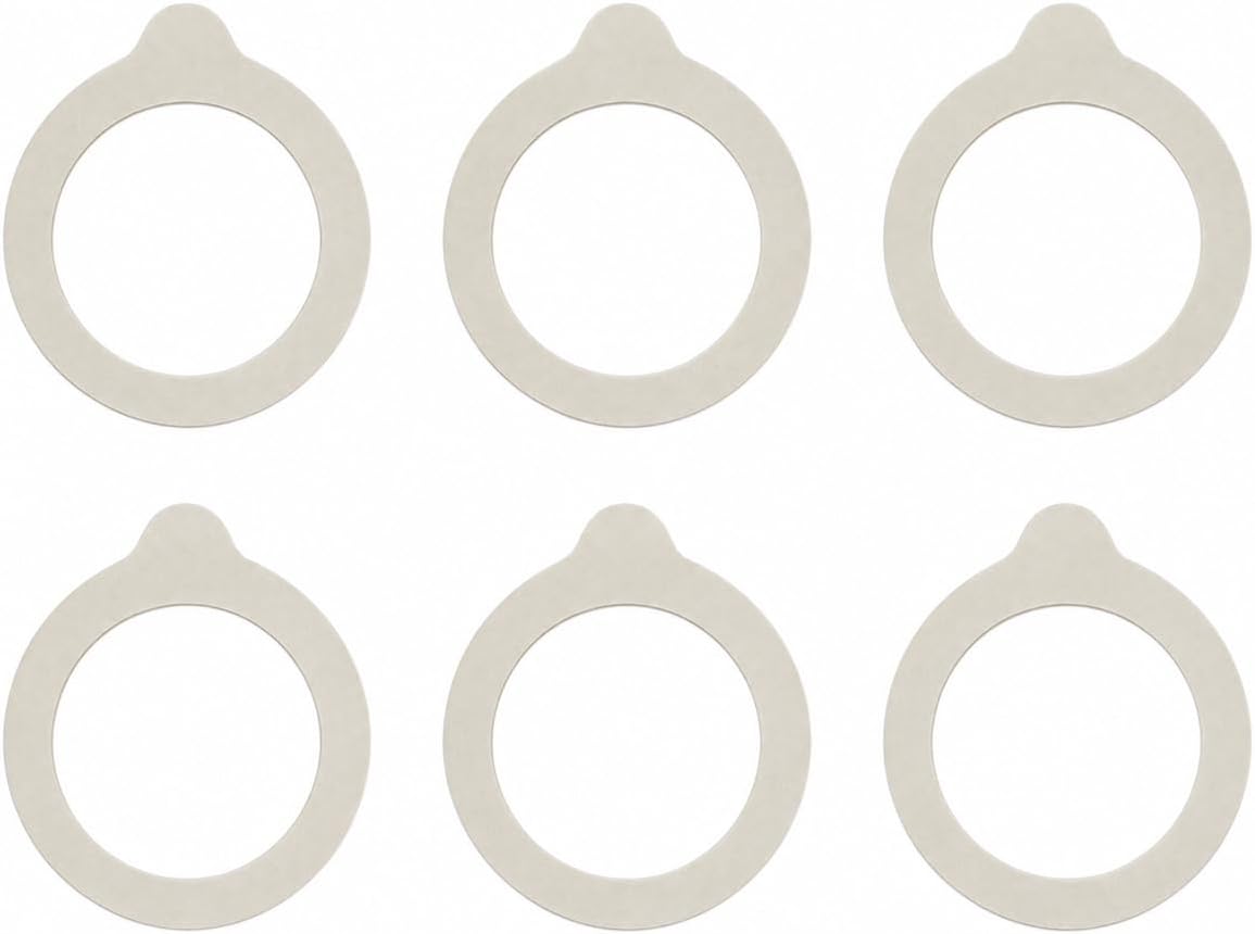 Sunshine Mason Co. Gaskets 3.5" Compatible with Bormioli Fido Jars 6pk