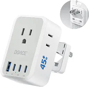45W Type A/I Travel Adapter, Australia Plug Adapter