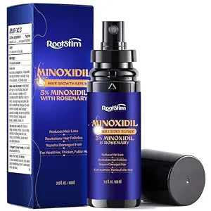 RootStim Minoxidil 5% Hair Growth Spray for Men and Women