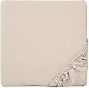 Full Size Sheet Sets - Breathable Luxury Sheets with Full Elastic & Secure Corner Straps Built in - 1800 Supreme Collection Extra Soft Deep Pocket Bedding Set, Fitted Sheet Only, Full, Beige