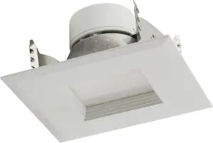 Satco S11820 ColorQuick 6.5W LED Downlight Retrofit, CCT Color-Selectable 2700K/3000K/3500K/4000K/5000K, 4 Inches, White, 1 Pack