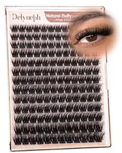 Fluffy Lash Clusters Wispy Eyelash Clusters Natural Cluster Lashes