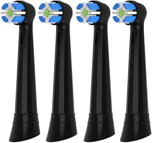 Replacement Heads ���Compatible with��� Oral B IO Electric Toothbrush,Toothbrush Brush Heads Compatible with��� IO 3/4/5/6/7/8/9 Series, 4 Count Plaque Control (Black, Standard)