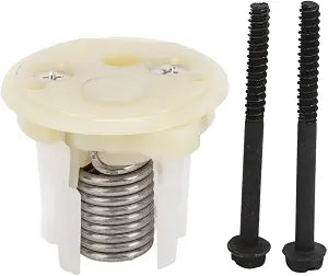 Vacuflush Toilets White End Cap Maintenance Kit ABS Plastic Bolts RV Traveler Toilet Spring Cartridge Repair Spring Cartridge(385236096)