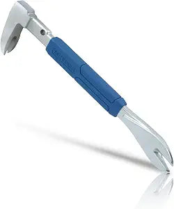 Bates- Cats Paw Nail Puller Tool, 8", Small Pry Bar with Forged Steel Construction & No-Slip Cushion Grip, Crowbar Tool for Home Remodeling, Woodworking & Precision Tasks