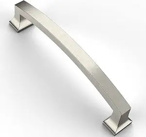 Asidrama 10 Pack 5 Inch(128mm) Hole Centers Kitchen Cabinet Handles, Brushed Satin Nickel Cabinet Pulls Kitchen Cabinet Hardware for Cupboard Drawer Pulls