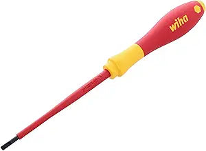 Wiha 32015 Insulated SoftFinish Slotted Screwdriver 3.5mm x 100mm