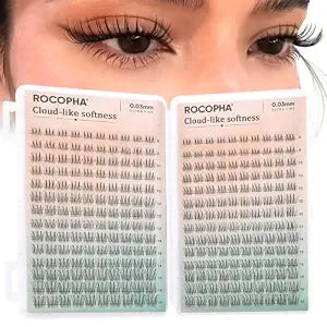 280Pcs Natural Lash Clusters Mascara Effect Wispy Eyelashes