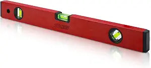 PROMAKER 18 inch Level, Magnetic Level with 180 90 45 bubbles, Shock Resistant, Aluminum Body, Level Tool with Overhead Viewing for Comfortable read PRO-NV030