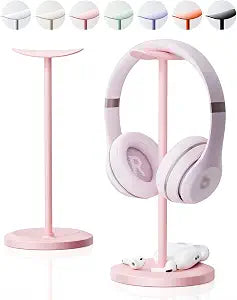 Headphone Stand, Desktop Headset Holder, Pink