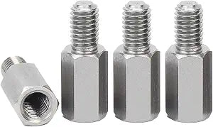 Kado M4x10mm Hex Stainless Steel Standoff Spacer Screw Set Nut Bolt 4pcs