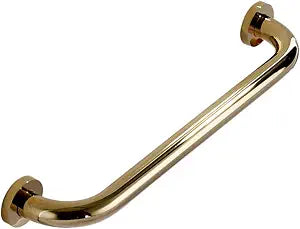 ELLO&ALLO Bathroom Shower Grab Bar with Concealed Screws, Home Care Handrail Bar Bath Hardware, Gold Finish (20 Inch)