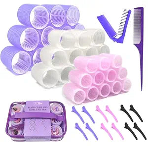 my novel things Hair Curlers Rollers 50Pcs Set With 36PCS Hair Rollers