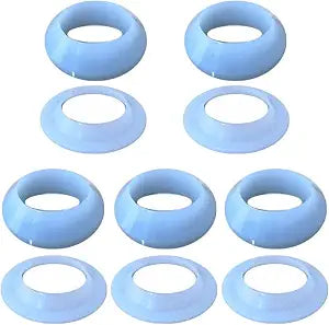 5 Set Bathroom Sink Drain Seal Ring Replacement Non-Leak Rubber Drainage Seal Gasket for Vessel Sink Pop Up Sink Drain Stopper Lavatory Bathroom Vanity P Trap Pipe Anti-Clogging Drain Strainer