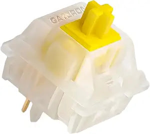 Gateron Milky Yellow Pro V2 Linear Switches,72PCS