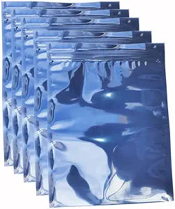 50pcs 5.9x7.8in/15x20cm Anti Static Bags, Premium Resealable Antistatic Bags for Various Precision Parts, Electronic Equipment, HDD, SSD Hard Drive, Computer Accessories
