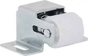 5 Pack Rok Hardware Heavy Duty Large Roller Catch Latch for Closet Doors and Cabinets, Zinc