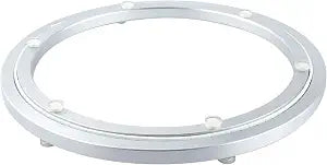 TamBee 12 Inch Mute Lazy Susan Bearing Base - 300lb Capacity Aluminum Heavy Duty Lazy Susan Turntable Mechanism Kit for Smooth Rotation, Universal Hardware for DIY Furniture, Table (Base Only)