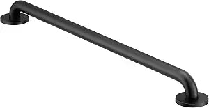 Moen Matte Black 30-Inch Stainless Steel Bath Safety Grab Bar with Concealed Screws, R8730BL