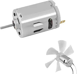 1Pcs 12V RV Vent Fan Motor, BVD0218-00 DC Vent Motor Compatible with Ventline Ventadome Lids and Accessories, Bathroom Exhaust Fan Motors with Round Shaft Replacement Accessories for RV, Camper