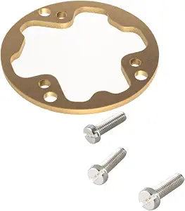 M961854-0070A Shower and Tub Faucet Spool Retaining Ring/Disc with Screws for American Standard and Hampton Shower Spools, Brass