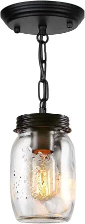 Glass Mason Jar Light Fixtures Industrial Kitchen Sink Lighting