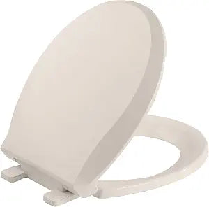 GarveeLife Toilet Seat, Safe PP Material, Quiet-Close, Easy Installation & Release with Included Hardware, Universal Fit for Standard Toilets