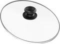 Replacement for Oval Glass Lid 6 Quart Compatible with Hamil-ton Bea-ch 33665G Slow Cooker, Clear Tempered Glass Cover