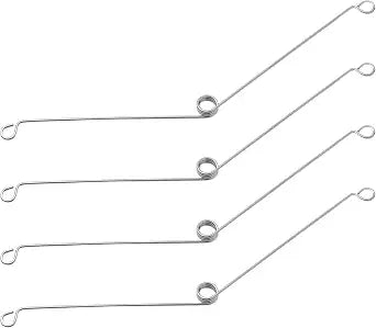 4 Pcs Spring Clips, Metal Torsion Replacements