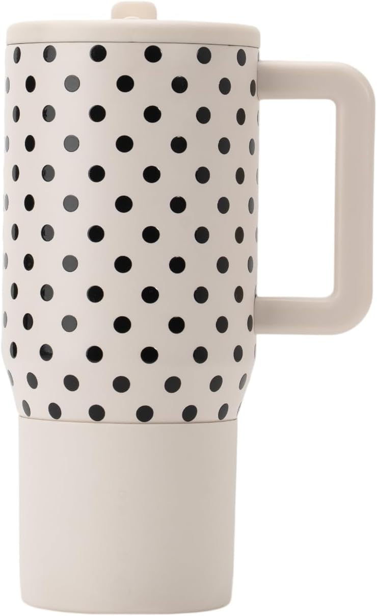 HydroJug Traveler 20oz Kids Water Bottle with Handle, French Vanilla