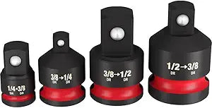 Milwaukee Electric - Shockwave IMP Duty 1/4-1/2DR Adapter Set