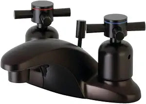 Kingston FB8625DX 4" Centerset Bathroom Faucet, Oil Rubbed Bronze