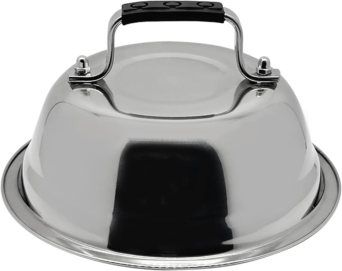 Outset Burger Cheese Melting Dome for Grill, Griddle, and Stovetop