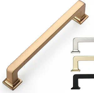 9BUILD 10 Pack 5 Inch Champagne Bronze Cabinet Handles,Kitchen Hardware