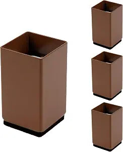 4Pcs 2" Bed Risers,Furniture Table Sofa Lift 1.6" W-Adds 2" H