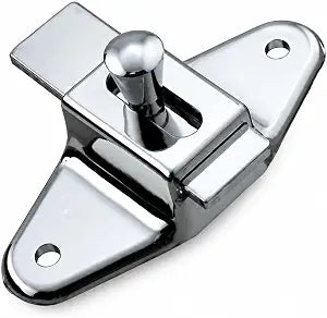 Harris Hardware TP5050 Slide Latch 3-1/2" Center to Center Die Cast, Silver